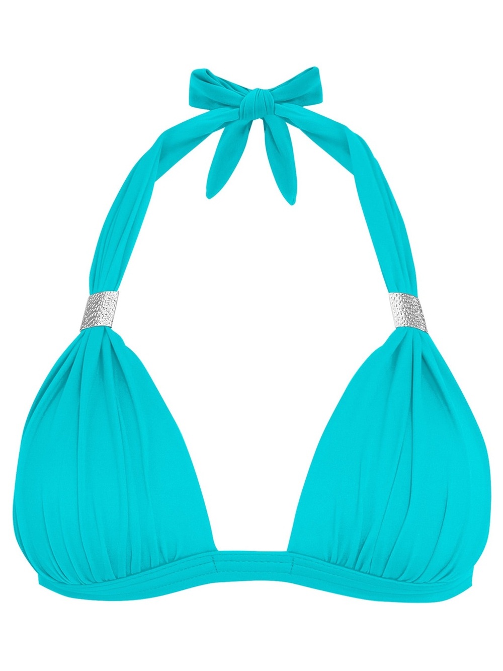 VENUS Turquoise Halter Bikini Top - 34DDD/36DD